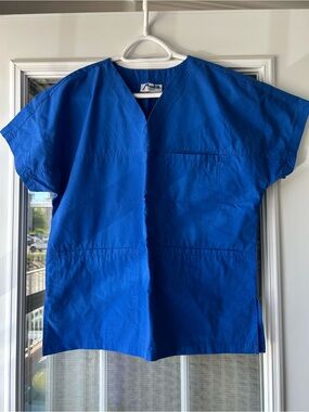 Classic Kids Blue V-Neck Top